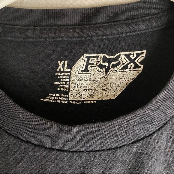 Fox Racing Created To Destroy Men's XLarge Black Graphic T-Shirt Extreme Sports - Picture 5 of 7
